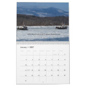 Calendrier Tractions subites la saison de glace du fleuve (Jan 2027)