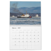 Calendrier Tractions subites la saison de glace du fleuve (Feb 2027)