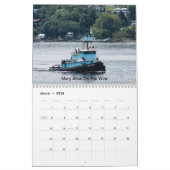 Calendrier Tractions subites sur la marine 2019 du fleuve (Mar 2026)