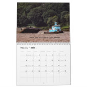 Calendrier Tractions subites sur la marine 2019 du fleuve (Feb 2026)