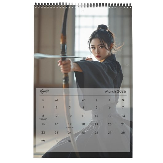 Calendrier Traditional Martial Arts (Mar 2026)