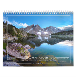Calendrier Trail John Muir - Onion Valley - Whitney Portal -