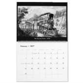 Calendrier Trains Currier & Ives (Feb 2027)