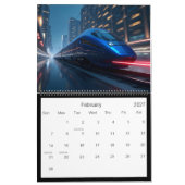 Calendrier Trains futuristes (Feb 2027)