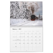 Calendrier Trains modifiables (Feb 2027)