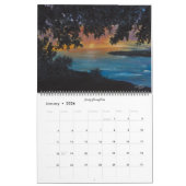 Calendrier Tranquilité 2025 par l'artiste Tammy Te (Jan 2026)