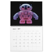 Calendrier Translucent Robots (Mar 2027)