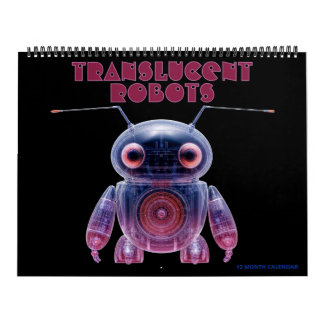 Calendrier Translucent Robots