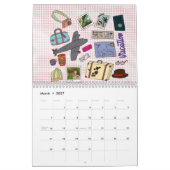 CALENDRIER TRAVEL CALENDAR (Mar 2027)