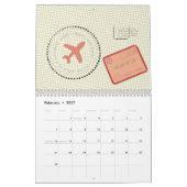 CALENDRIER TRAVEL CALENDAR (Feb 2027)