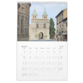 Calendrier Travel Espagne 12 mois (Mar 2026)