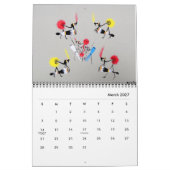 Calendrier tribal africain d'art (Mar 2027)