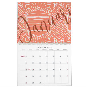 Calendrier Tribal africain swahili