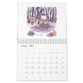 Calendrier Tricot de chat (Jan 2027)