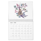 Calendrier Tricot de chat (Mar 2026)