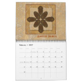 Calendrier Trilobite et Ammonite Fossil 2025 (Feb 2027)