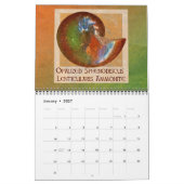 Calendrier Trilobite et Ammonite Fossil 2025 (Jan 2027)