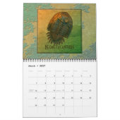 Calendrier Trilobite et Ammonite Fossil 2025 (Mar 2027)