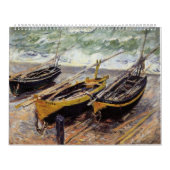 Calendrier Trois bateaux de pêche (Protection)