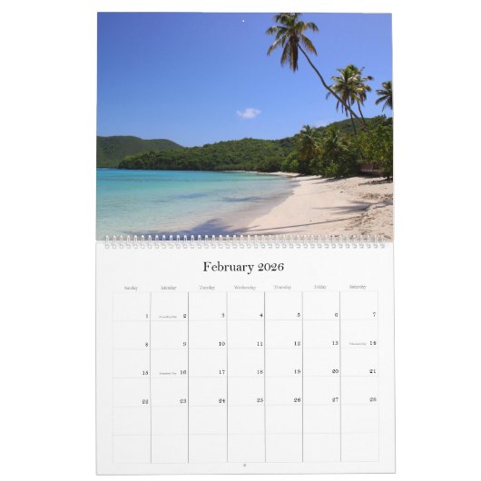 Calendrier Tropical Escape 2023 (Feb 2026)