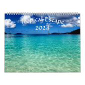 Calendrier Tropical Escape 2024 (Protection)