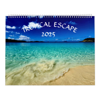 Calendrier Tropical Escape 2025
