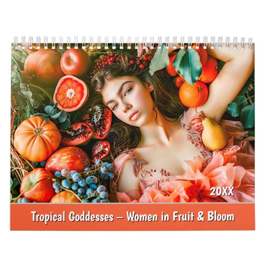 Calendrier Tropical Goddesses – Women in Fruit & Bloom (Protection)