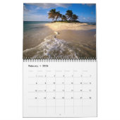 Calendrier Tropical Paradise Calendar (Feb 2026)
