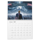 Calendrier Trump Epic Warrior (Jan 2027)