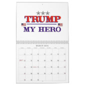 Calendrier TRUMP pour 2023 (Mar 2026)