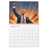 Calendrier Trump the American Superhero Calendar" (Feb 2027)