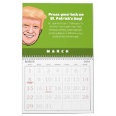 Calendrier TRUMP VANCE Political Humor (Mar 2026)