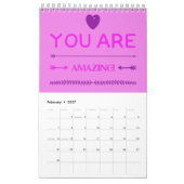 Calendrier Tu Es Extraordinaire ! (Feb 2027)