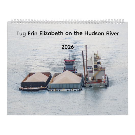 Calendrier Tug Erin Elizabeth 2026 Calendar (Protection)