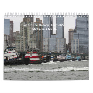 Calendrier Tugs Sur La Rivière Hudson 2022 Multiples & Rencon