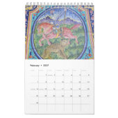 Calendrier Tuiles d'architecture de l'Iran (Feb 2027)