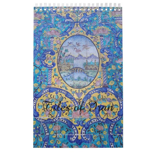 Calendrier Tuiles d'architecture de l'Iran (Protection)