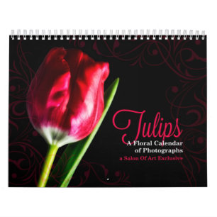 Calendrier Tulip Floral Gardens 12 Month