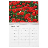 Calendrier Tulipe élégante et fleurs florales Roses Photograp (Feb 2026)