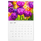 Calendrier Tulipes Enchanter belle (Mar 2027)