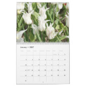 Calendrier Tulipes toute l'année (Jan 2027)