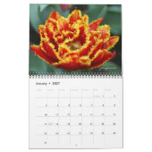 Calendrier tulipes uniquement (Jan 2027)