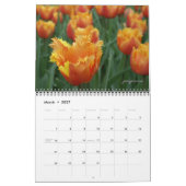 Calendrier tulipes uniquement (Mar 2027)
