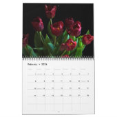 Calendrier Tulips Calendar (Feb 2026)