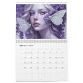 Calendrier Twelve Shades of Her – Watercolor Calendar 2026 (Feb 2026)