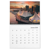 Calendrier Twilight Dreams : San Diego au coucher du soleil (Jan 2026)