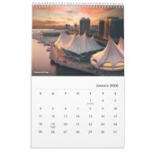 Calendrier Twilight Dreams : San Diego au coucher du soleil (Jan 2026)