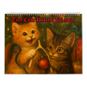 Calendrier Two Cute Kittens (Protection)