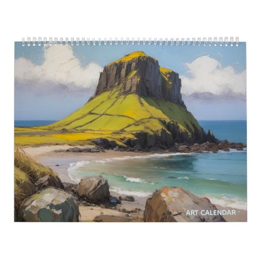 Calendrier Two Page Art Calendar (Protection)