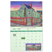 Calendrier Two Page MediumCalendar, White Calendar (Mar 2026)